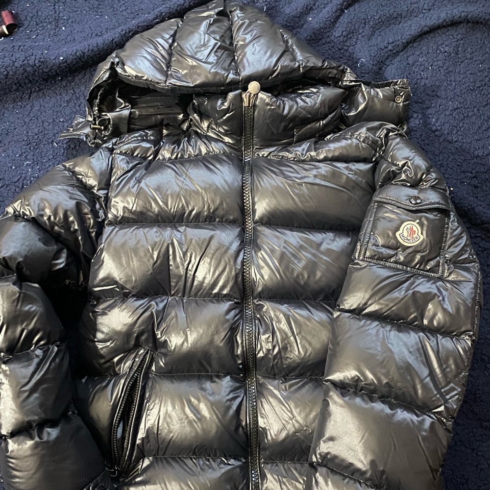 Black Moncler Maya Jacket